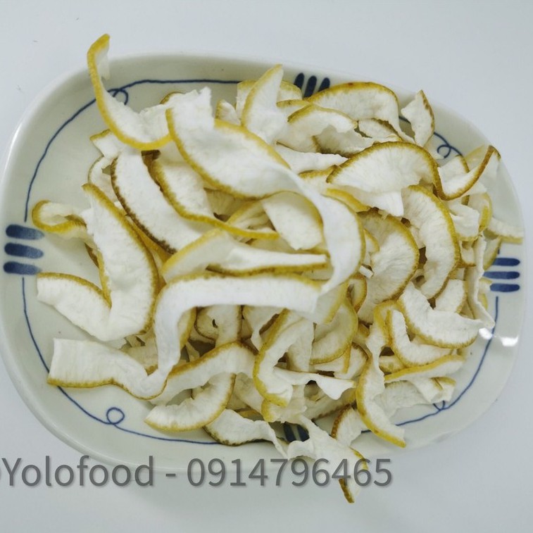 Bưởi vỏ sấy lạnh 50/ 200g (Khô bưởi lạnh tự nhiên ít ngọt) [Hàng tại xưởng sản xuất] | BigBuy360 - bigbuy360.vn