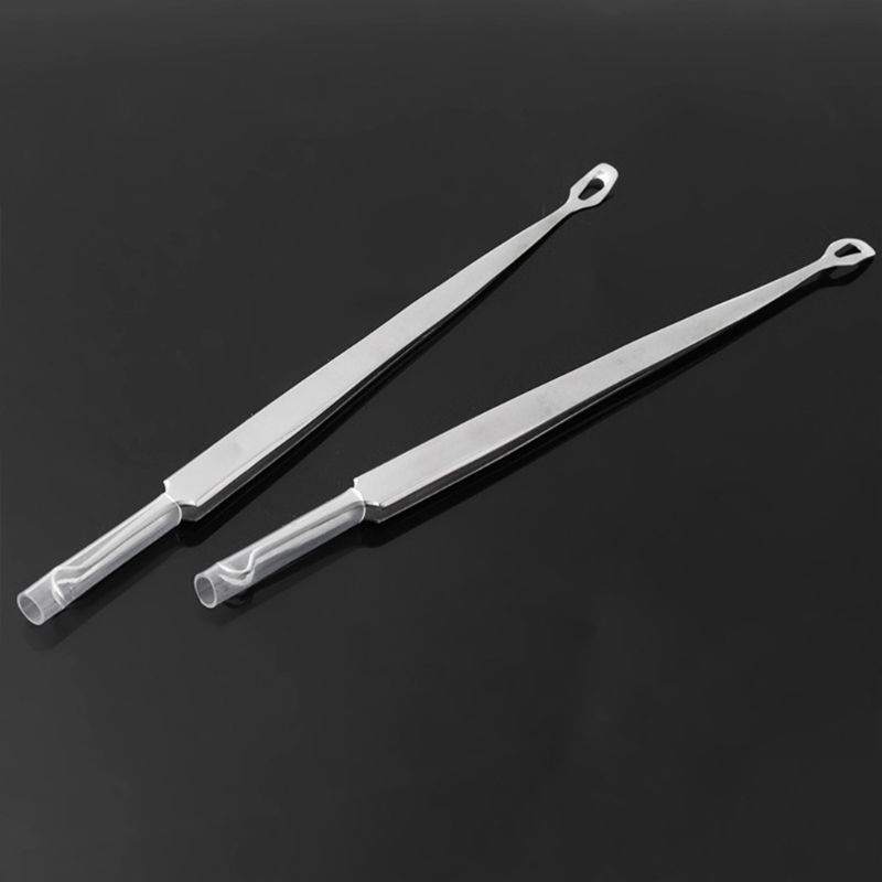 Nhíp Hai Đầu Cong Bằng Thép Không Gỉ Loại Bỏ Mụn Đầu Đen YOUYO