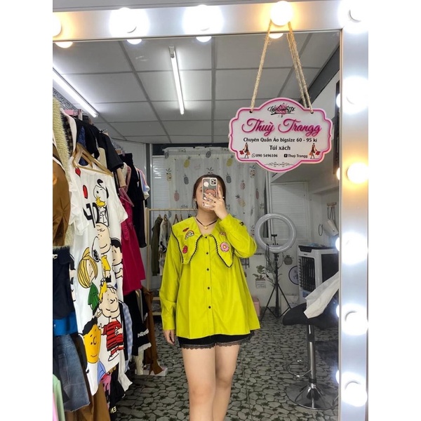 Áo thêu bigsize 60-80kg