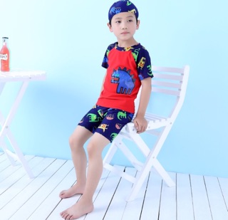 Bộ bơi bé trai khủng long