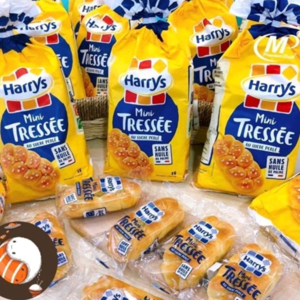 🥐 Bánh Mì Hoa Cúc Pháp Harrys Lớn 500g & Mini 210g Mẫu Mới - Hàng Date Luôn Mới