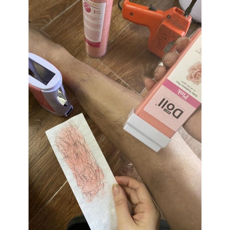 Sáp Nước Wax Lông Nóng có đầu lăn, triệt lông toàn thân nhanh chóng (DẠNG NƯỚC LĂN GIAO NGẪU NHIÊN)