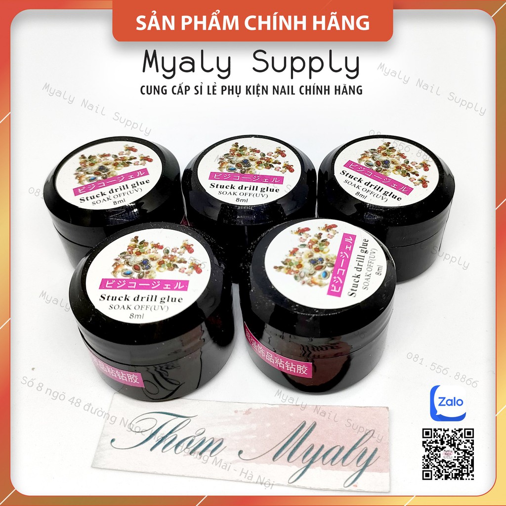 Gel Đính Đá Nail Đá Khối, Gel Gắn Đá Đặc SP000225