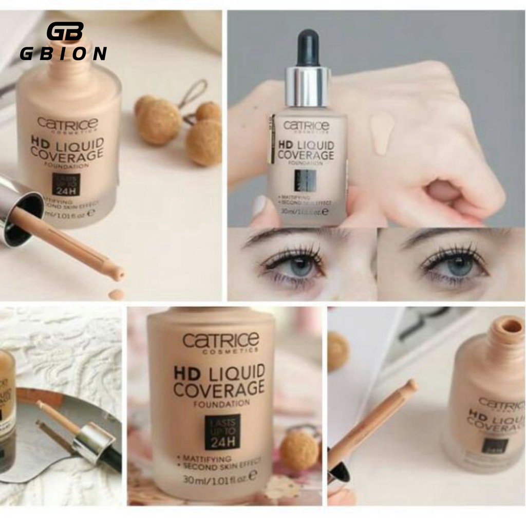 KEM NỀN CATRICE HD LIQUID COVERAGE FOUNDATION LASTS UP TO 24H