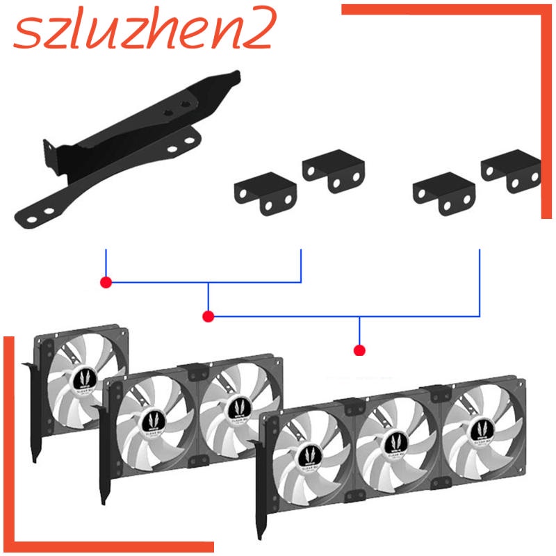 [HOT!] Giá đỡ quạt tản nhiệt hai khóa gắn quạt làm mát | BigBuy360 - bigbuy360.vn