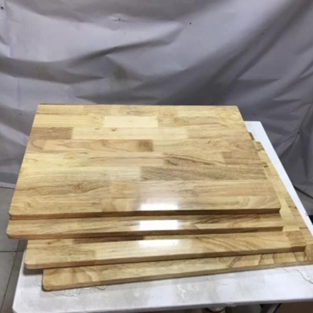 (Giá Tại Xưởng)Mặt bàn gỗ cao su đầy đủ kích thước đã sơn,phủ bóng và bo góc- Mua về là dùng