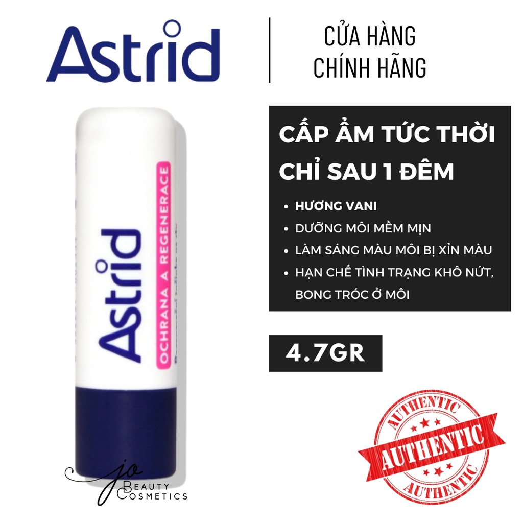 Son dưỡng Astrid✨MỠ HƯƠU✨Lip Balm - Làm mềm môi đủ size