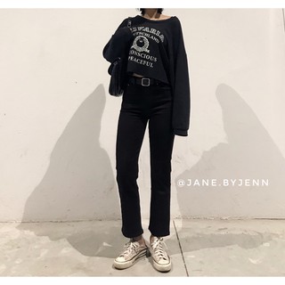 Quần skinny Evis Jeans ống thẳng co dãn không cắt gấu