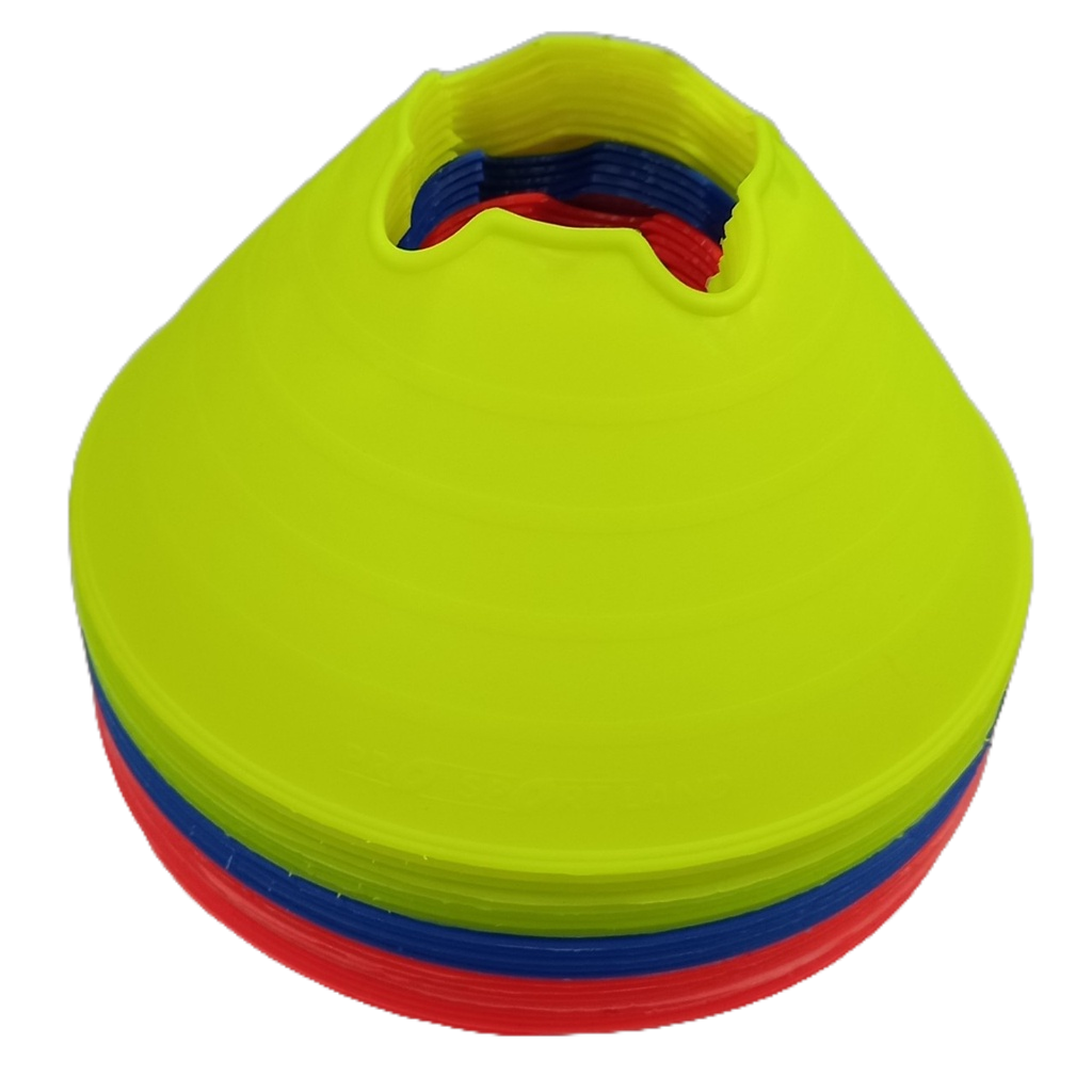 COMBO 10 CHIẾC MARKER CONE NẤM - HUẤN LUYỆN THỂ THAO (mắc cơ) - TẬP CHIẾN THUẬT BÓNG ĐÁ - TẬP THỂ LỰC