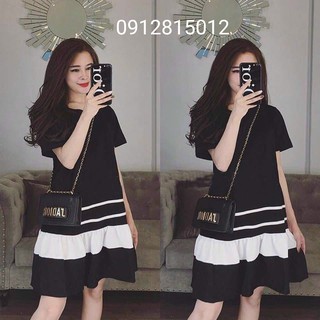 váy bầu,Đầm bầu cao cấp💕chất lụa Hàn siêu mát, siêu mịn, siêu mềm, không nhăn🌸free size 43~70kg - Tổng kho váy bầu