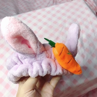 Băng Đô cài tóc, rữa mặt Tai Thỏ Cà Rót bd03