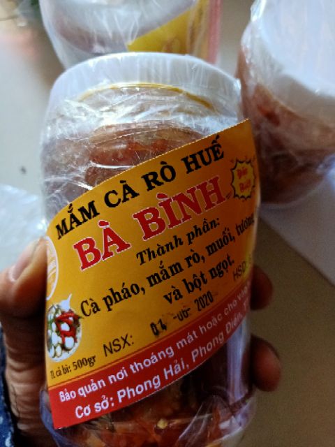 Mắm cà + rò  Huế siêu ngon 480gr
