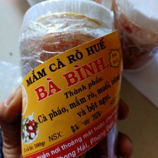 Mắm cà + rò  Huế siêu ngon 480gr