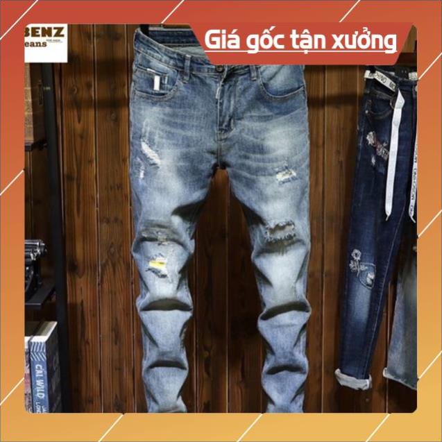 Quần jean nam rách phong cách hàn quốc trẻ trung năng động TCS 29 | BigBuy360 - bigbuy360.vn