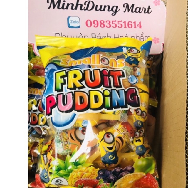 Gói 24 chiếc thạch trái cây Minion 24x35g