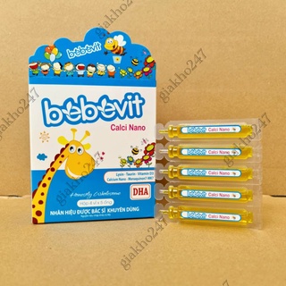 Bebevit Calci Nano giúp bổ sung canxi và vitamin D3, giúp xương chắc khỏe, cải thiện còi xương ở trẻ