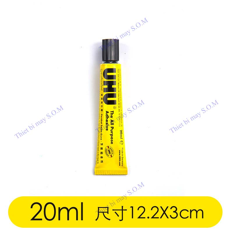 Keo dán vải > Keo dán đa năng UHU 35ml - GUHU trong suốt, nhanh khô, mềm dẻo