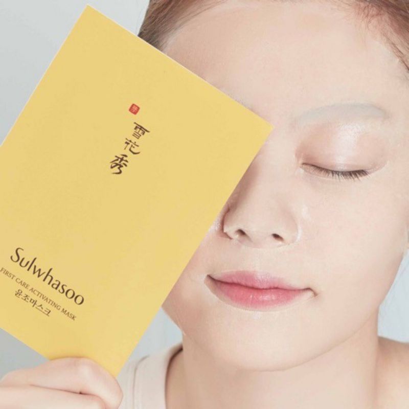 Mặt Nạ fist care sulwhasoo dưỡng da se khít lỗ chân lông Phục Hồi Chuyên Sâu First Care Activating Mask Sulwhasoo
