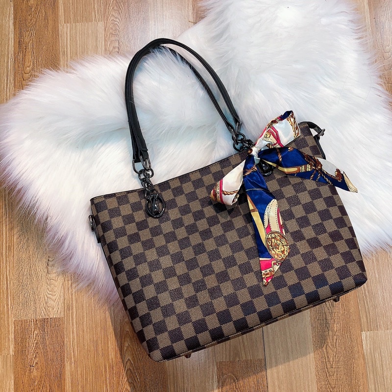 Túi xách công sở đựng vừa A4 hàng túi quảng châu cao cấp nhiều ngăn