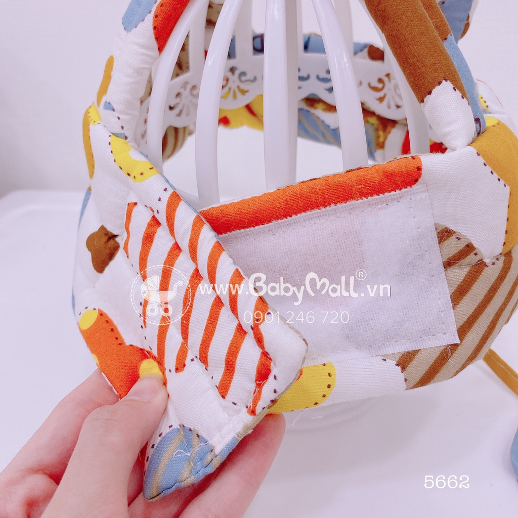 Mũ bảo vệ đầu cho bé, MŨ BẢO HIỂM CHO BÉ TẬP ĐI BẢO VỆ BÉ CHỐNG VA ĐẬP MẠNH