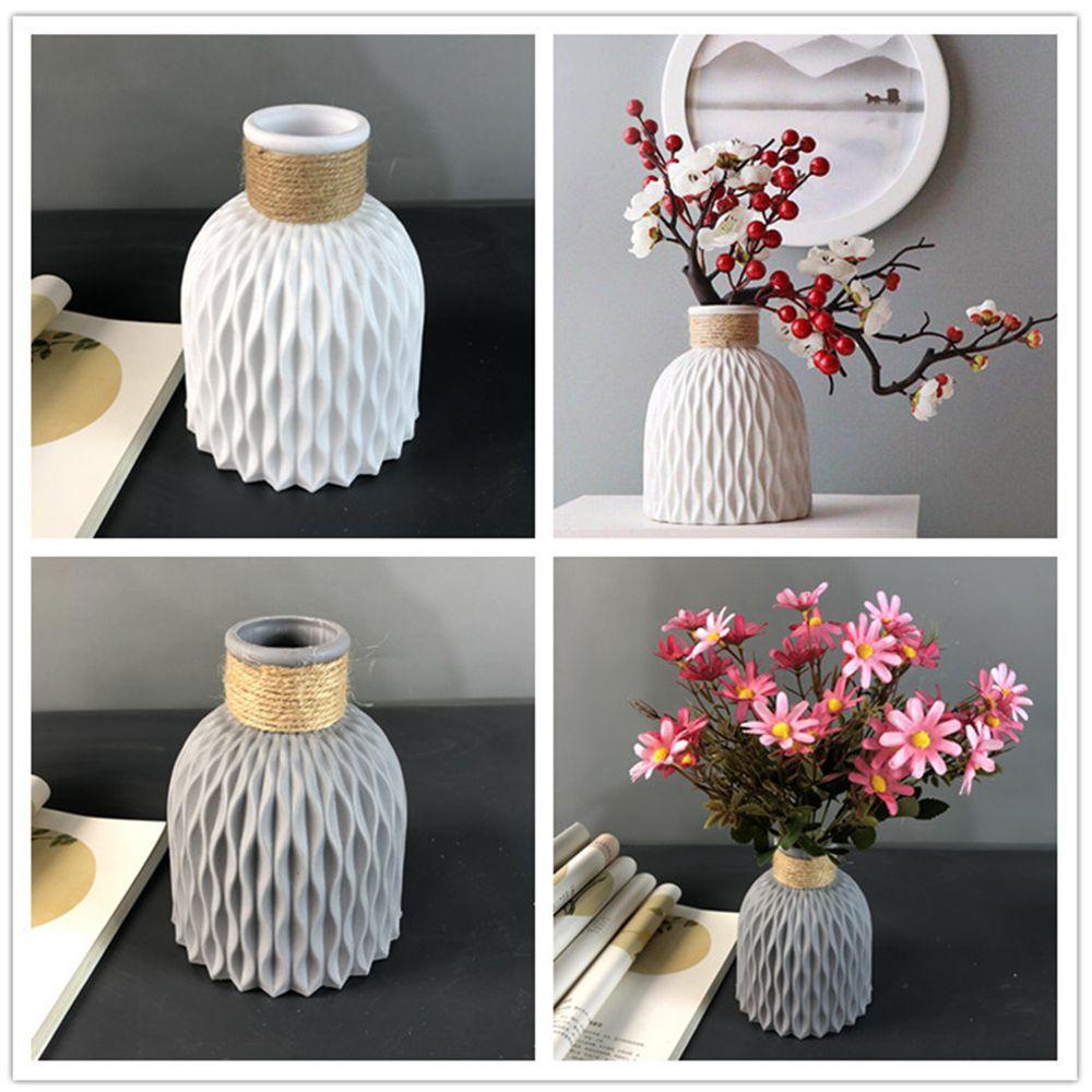 KUNHEV ❈Hoa Mẫu Đơn❈ Bình Hoa Bằng Gốm Thiết Kế Mới Cao Cấp Thời Trang Theo Phong Cách Bắc Âu