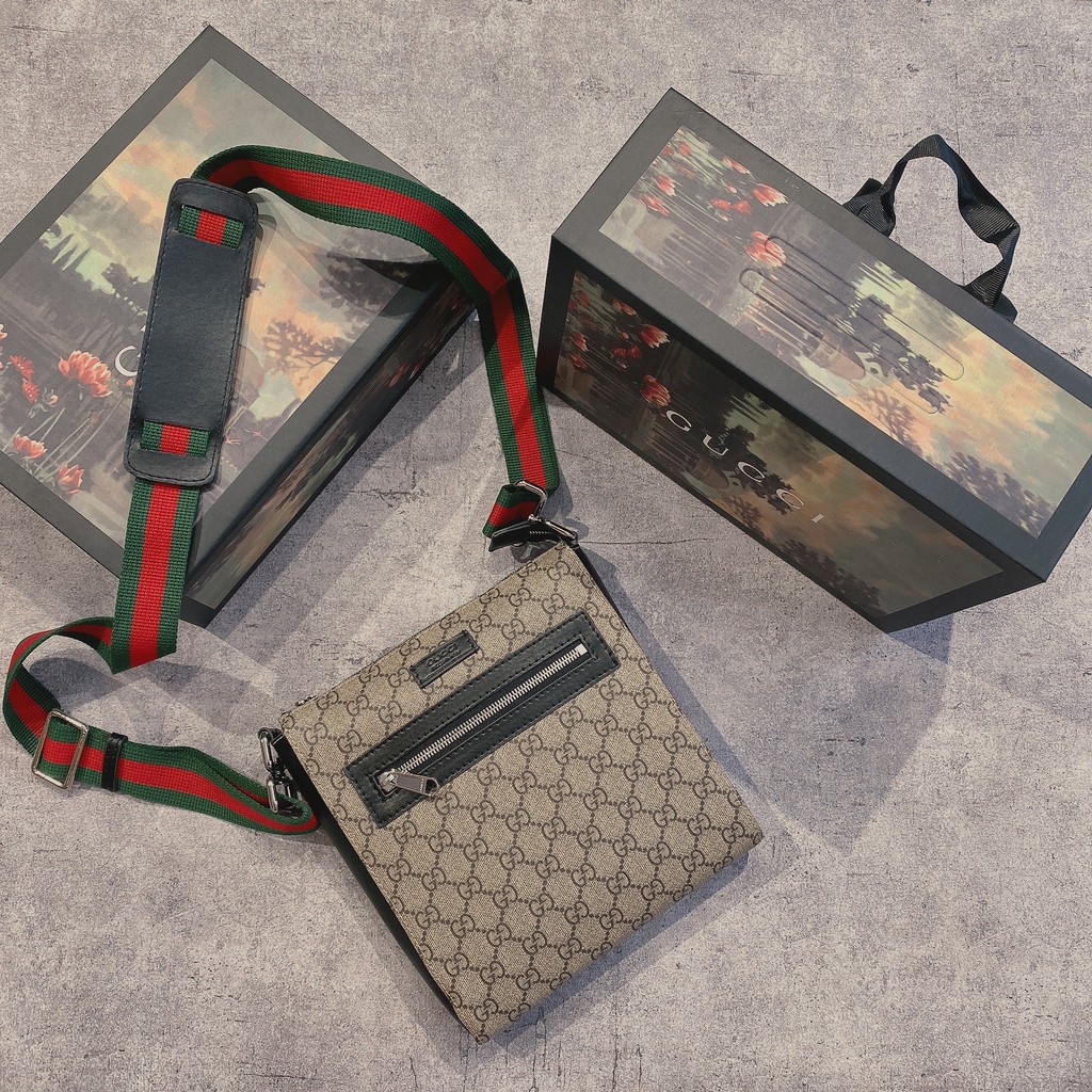 💼HIGH FASHION💼 Túi đeo chéo hộp siêu cấp 1 1 FULLBOX túi thẻ phụ kiện MLN