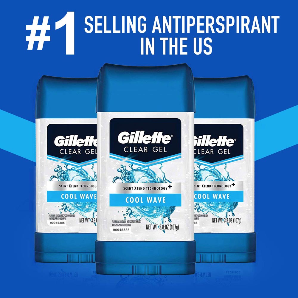 Gel Khử Mùi Gillette Hương Gió Biển 107g