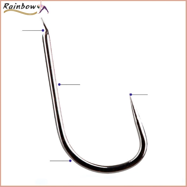 11 lưỡi câu cá bằng chất liệu thép carbon cao cấp