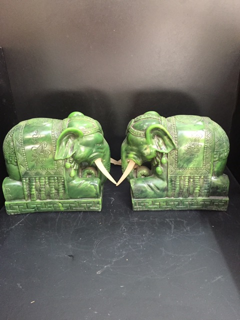 Tượng voi đá cao 10,5cm* 10,5cm*5cm ( 1 con ) | BigBuy360 - bigbuy360.vn