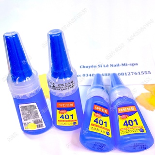 Keo 401 gắn móng siêu chắc 20g