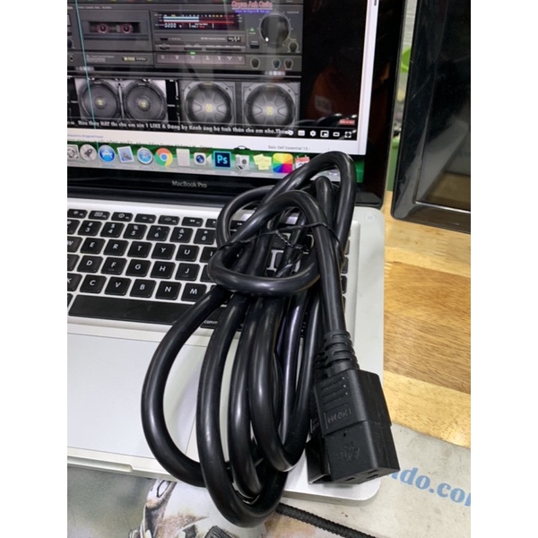 Dây nguồn C19 C20 20A 300v dài 3m chính hãng XIONGRUN