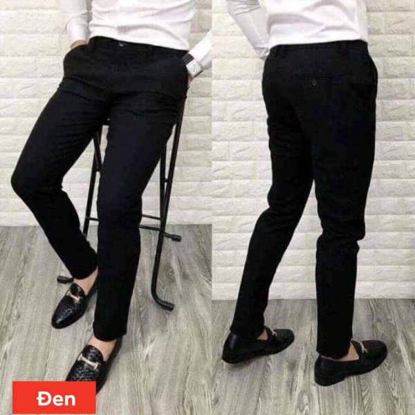 Quần Âu Nam VNXK Dáng Hàn Không Nhăn Không Xù Hót Nhất Hiện Nay