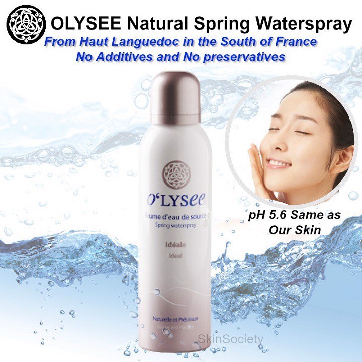 Xịt Khoáng Dưỡng Da Olysee Pure Waterspary 150ml | BigBuy360 - bigbuy360.vn