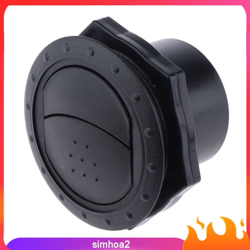 RV Yacht Interior Side Roof Air Vent Ventilation Outlet Black 70x45mm | BigBuy360 - bigbuy360.vn