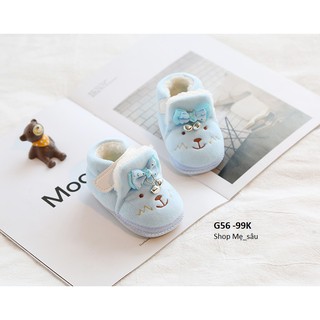 Giày bông G56 cho bé từ 3- 15 tháng