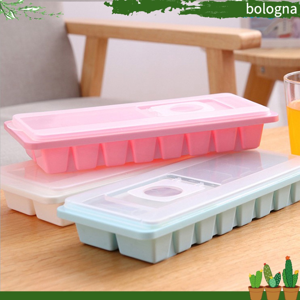 Khay làm đá viên bằng silicone linh hoạt chống tràn sức chứa lớn