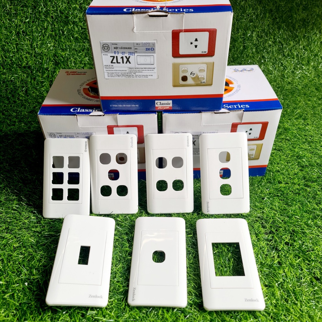 Măt 1 lỗ, 2 lỗ, 3 lỗ, 4 lỗ, 5 lỗ, 6 lỗ gắn hạt công tắc, mặt ổ cắm, mặt cbc, mặt cb 2 pha, thiết bị điện , mặt ổ cắm