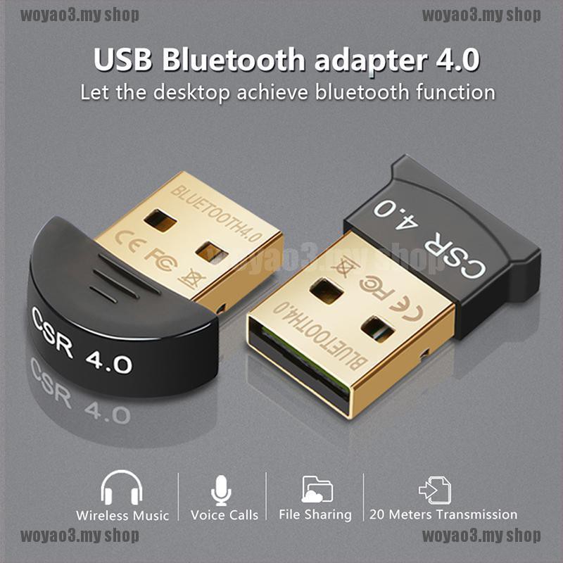 Usb Bluetooth Mini V4.0 Csr 4.0 Win7 / 8 / Xp L