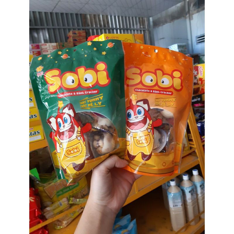 Bánh Sobi Socola( có 3 loại)