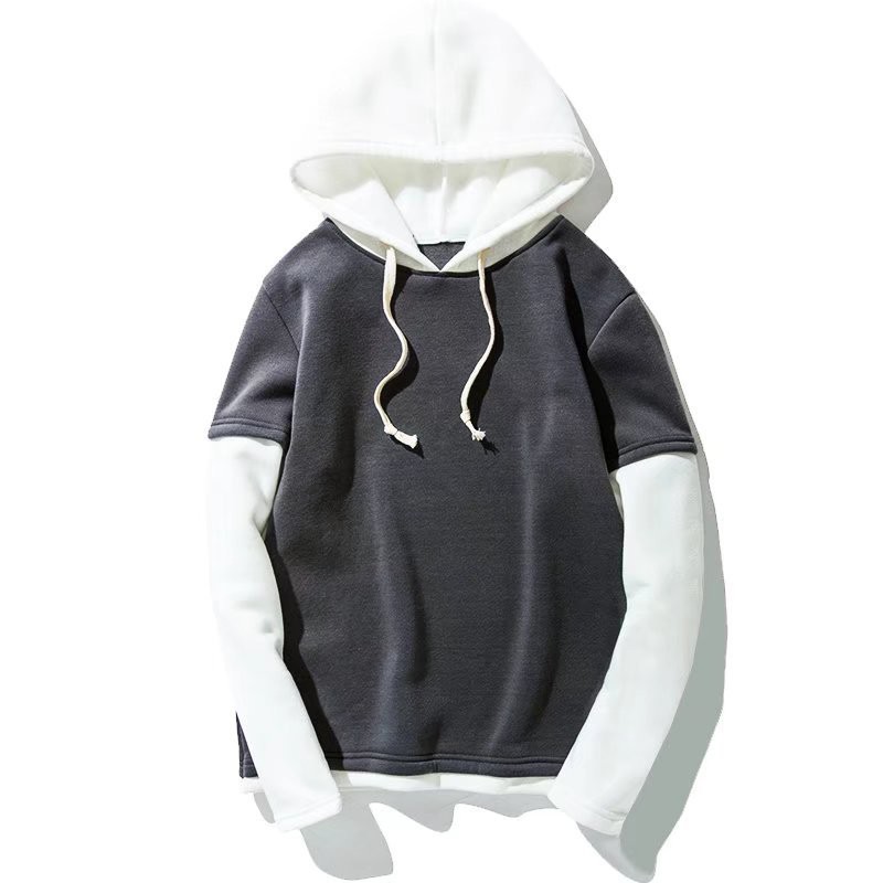 Áo hoodie nam phối màuphong cách và sang trọng Hot bảng xếp hạng hàn quốc 2019