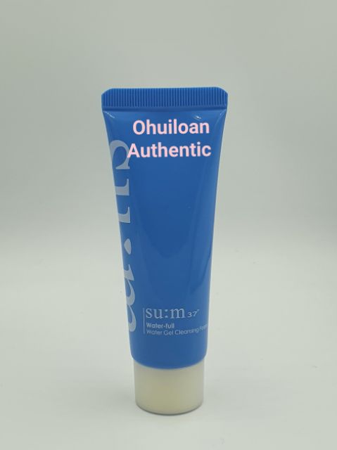 Sữa rửa mặt dành cho da mụn kiềm dầu sum xanh sum37 water full cleasing foam 40ml | BigBuy360 - bigbuy360.vn