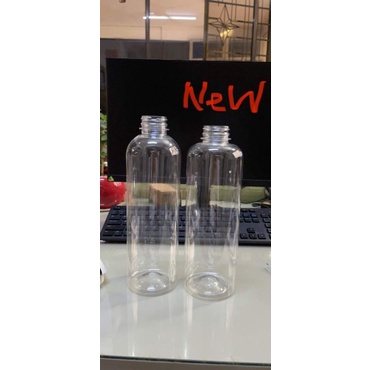 Chai 1lít fi38-Cổ ngang-kèm nắp trắng/đen