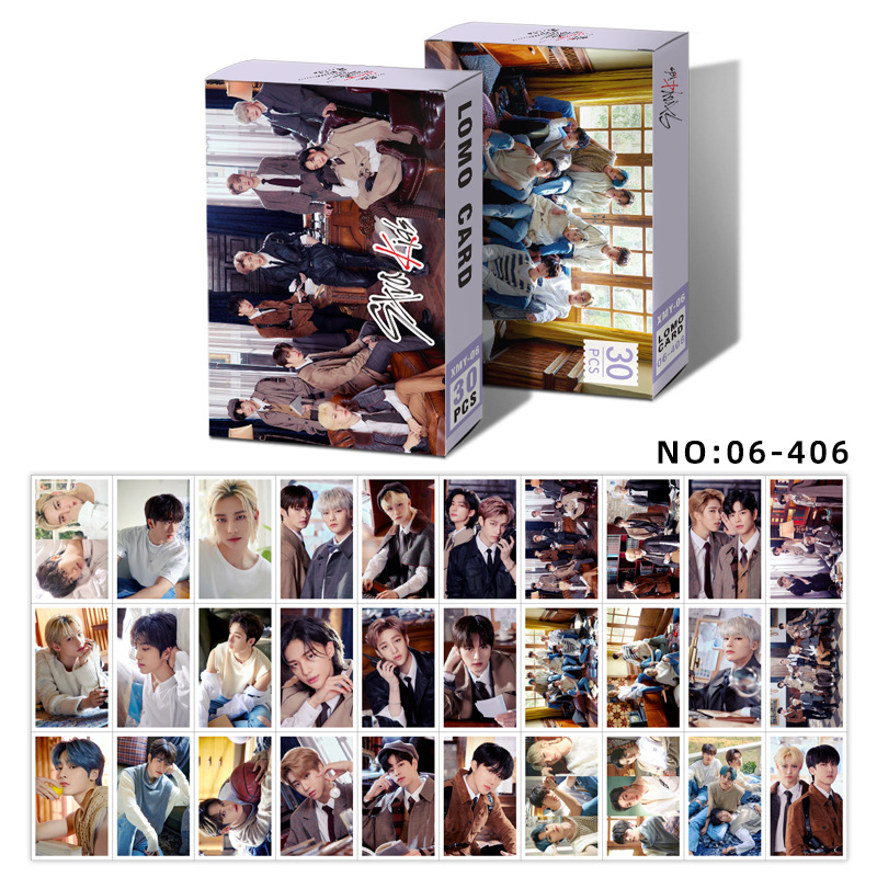 Hộp 30 Ảnh Lomo Card Nhóm Nhạc Bts V Jungkook