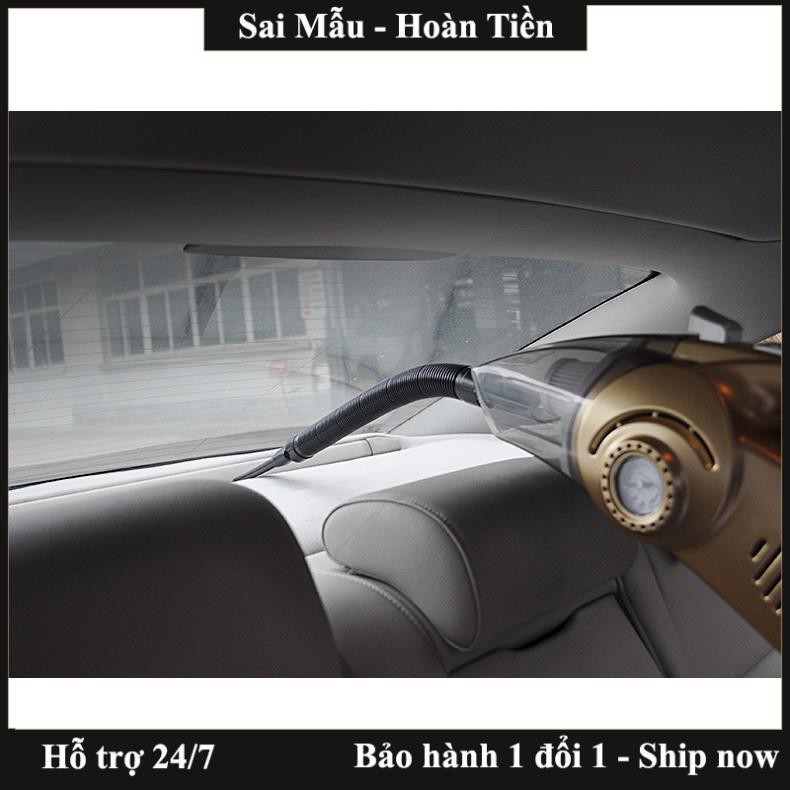 ✔️Máy hút bụi kèm bơm lốp ô tô 4 in 1 đa năng hút bụi cực mạnh, bơm lốp siêu nhanh nhỏ gọn tiện dụng - Bảo hành 12 tháng