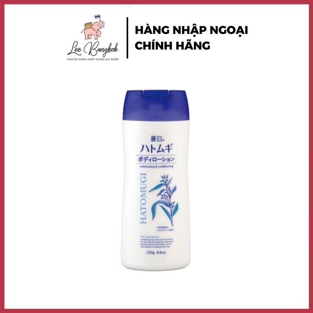 Sữa Dưỡng Thể Chiết Xuất Hạt Ý Dĩ Hatomugi The Body Lotion 250g - Dưỡng Trắng Da Hiệu Quả