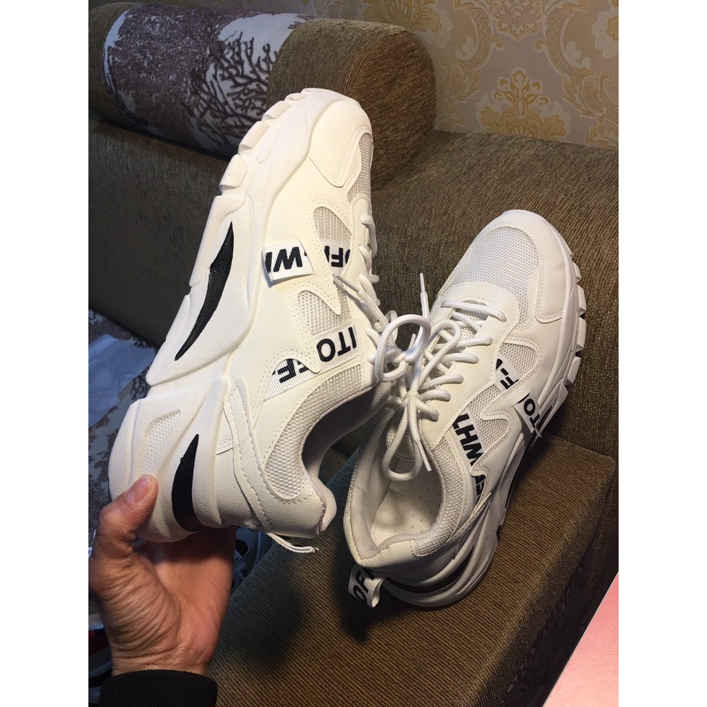 Giày Nam FASHION G09, Giày Thể Thao, Sneakers, Độn Đế 4Cm,Tăng Chiều Cao,Phong CáchTrẻ Trung 3 Màu Trắng, Xám &Đỏ | BigBuy360 - bigbuy360.vn