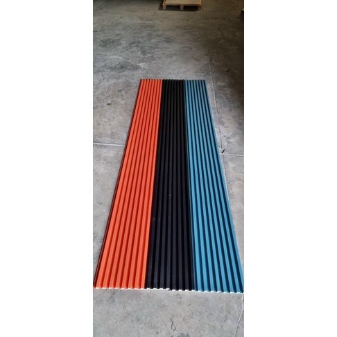 Thanh lam nhựa giả gỗ đa dạng màu trang trí, dễ dàng lắp đặt