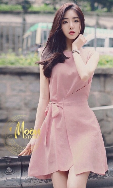 WRAP DRESS HỒNG PHẤN