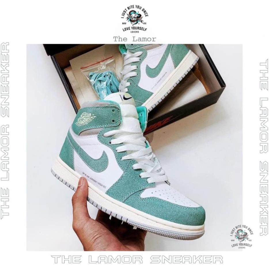 [𝗙𝗿𝗲𝗲𝘀𝗵𝗶𝗽] Giày NlKE Jordan Xanh Lá Cao Cổ Siêu Chất [FULL hộp+tất+bill chính hãng] The Lamor | BigBuy360 - bigbuy360.vn
