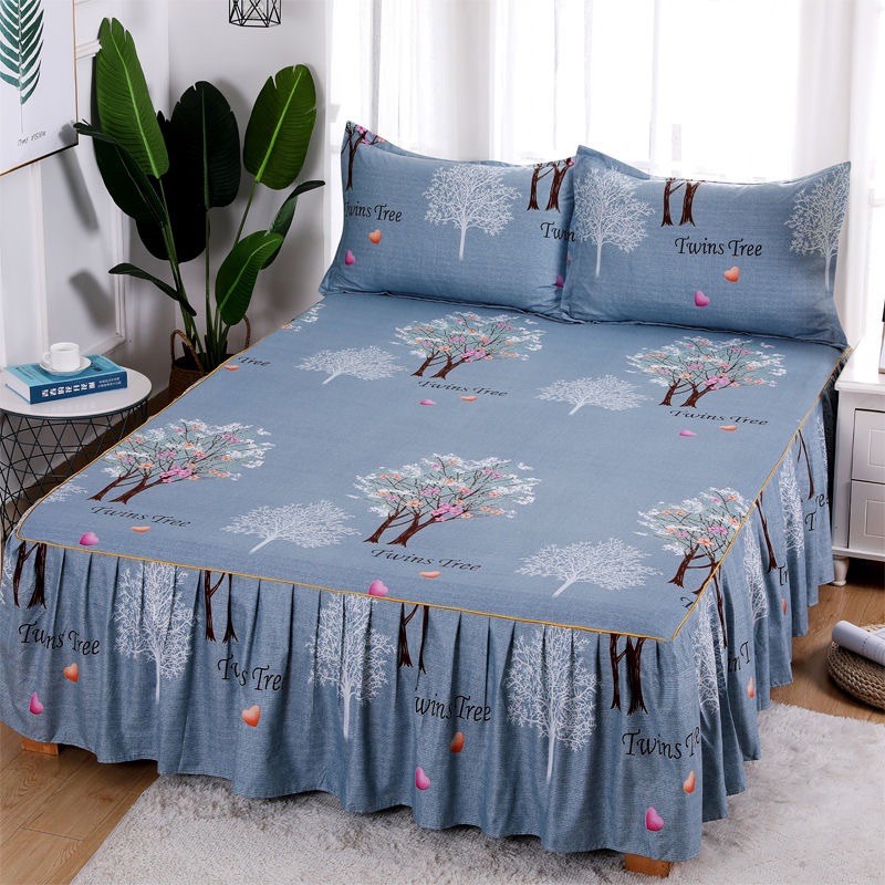 Ga phủ giường vải nhám Hàn Quốc